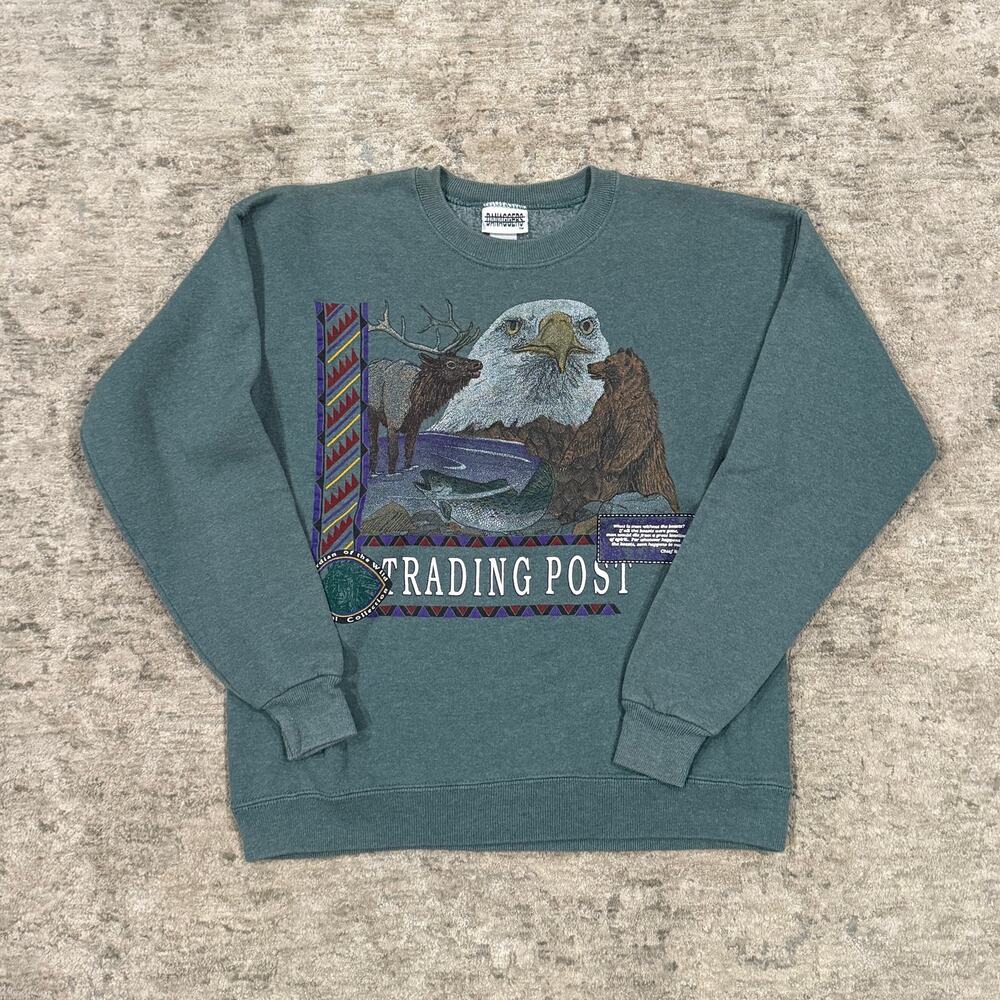 Trading Post Eagle Sweatshirt Size M